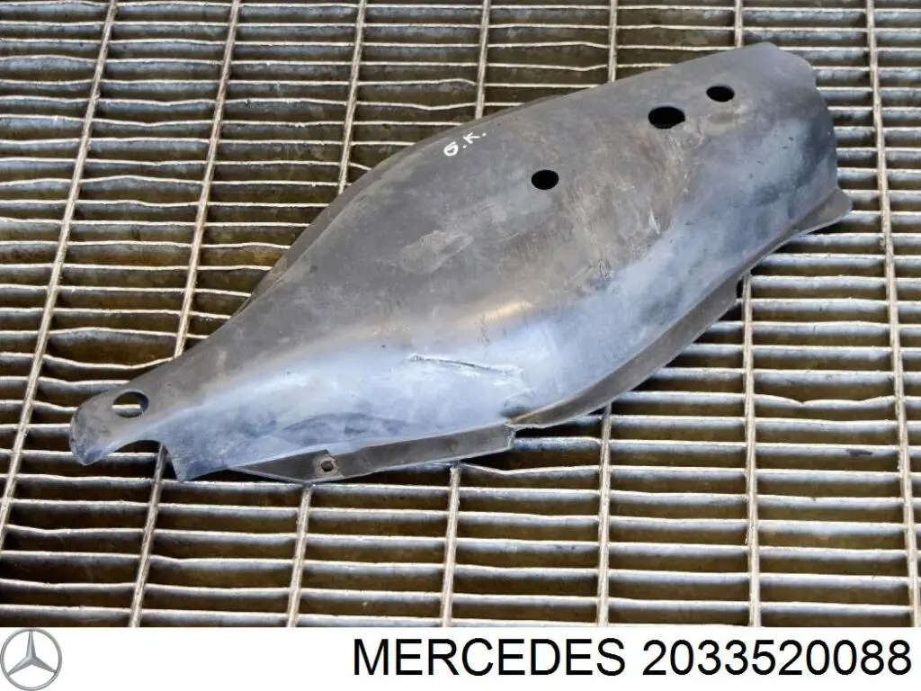 Ochrona dolnego wahacza tylnego Mercedes 2033520088 cena, od 11,12 USD