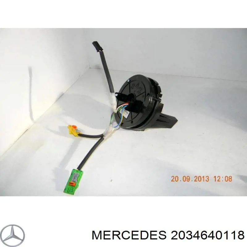Do koszyka 2034640118 Mercedes Pierścień kontaktowy AIRBAG, taśma kierownicy