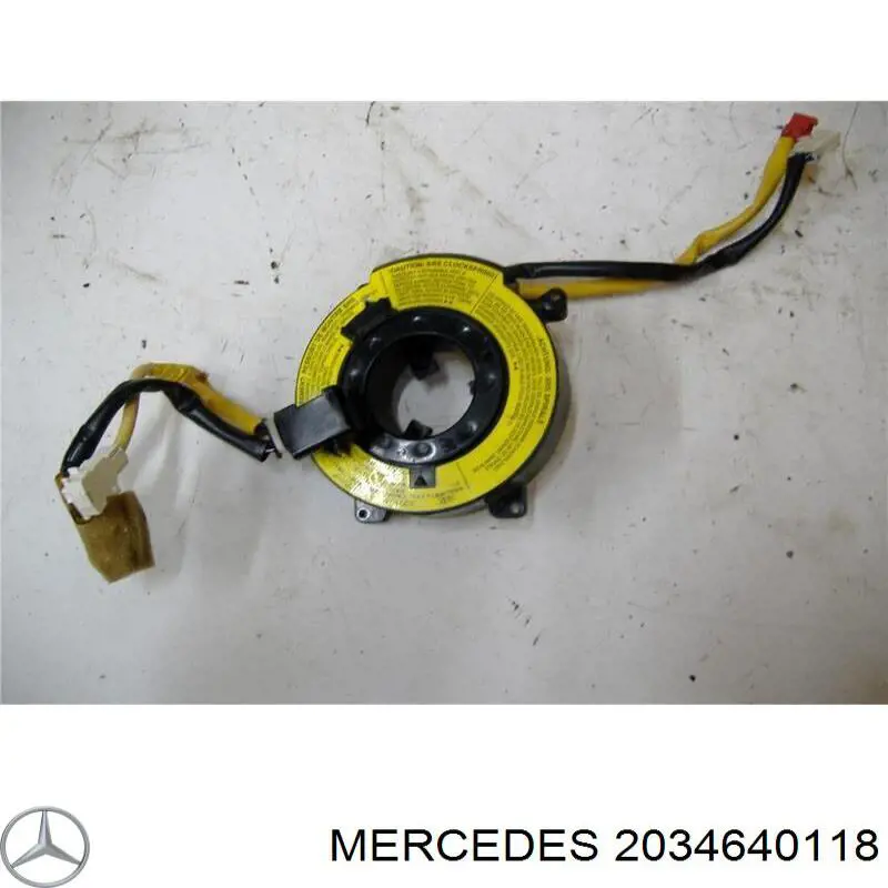 Pierścień kontaktowy AIRBAG, taśma kierownicy Mercedes 2034640118 cena, od 105,38 USD