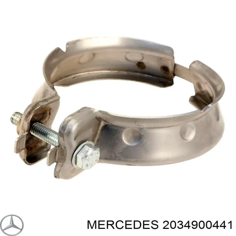 Wspornik (uchwyt) tłumika przedni Mercedes 2034900441 cena, od 30,09 USD