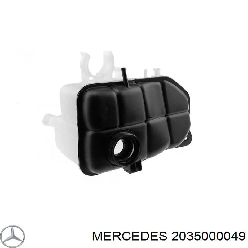 Zbiorniczek wyrównawczy układu chłodzenia Mercedes 2035000049 cena, od 38,30 USD