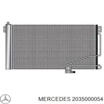 Chłodnica klimatyzacji Mercedes 2035000054 cena, od 71,77 USD