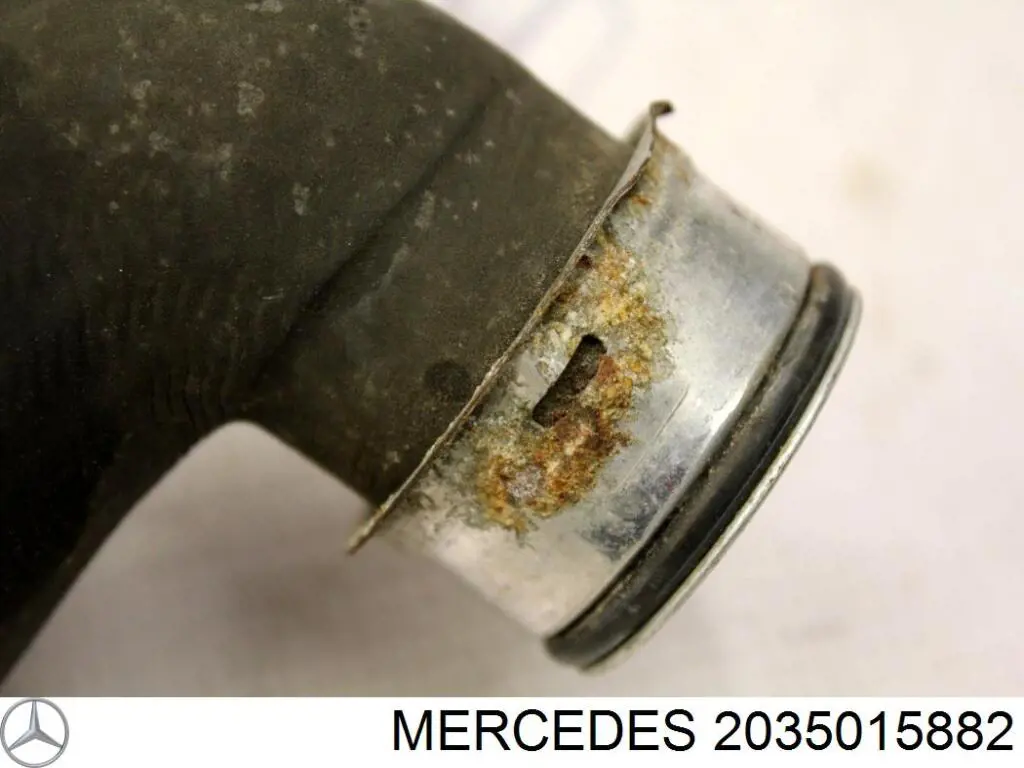 Przewód (króciec) chłodnicy górny Mercedes 2035015882 cena, od 36,81 USD