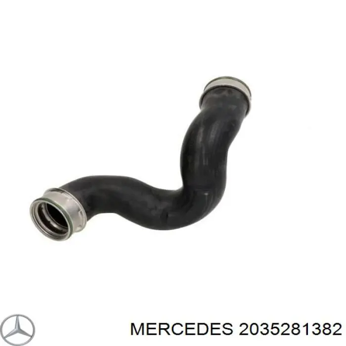 2035281382 Mercedes Przewód (króciec) intercoolera