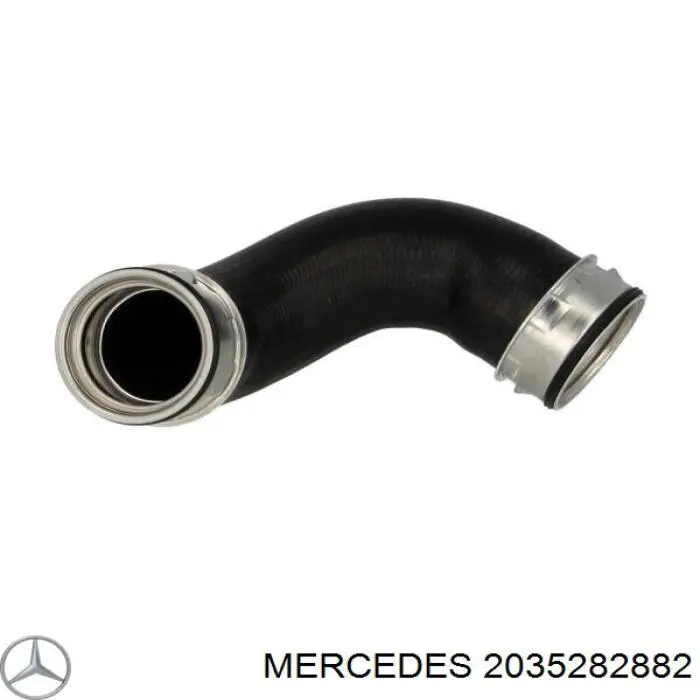 Do koszyka 2035282882 Mercedes Przewód (króciec) intercoolera