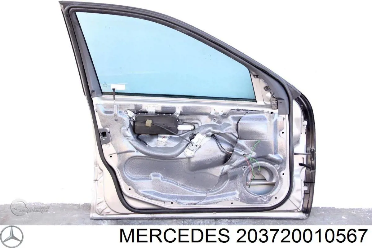 Drzwi przednie lewe Mercedes C kombi (S203) (2001 - 2007) cena, od 229,86 USD