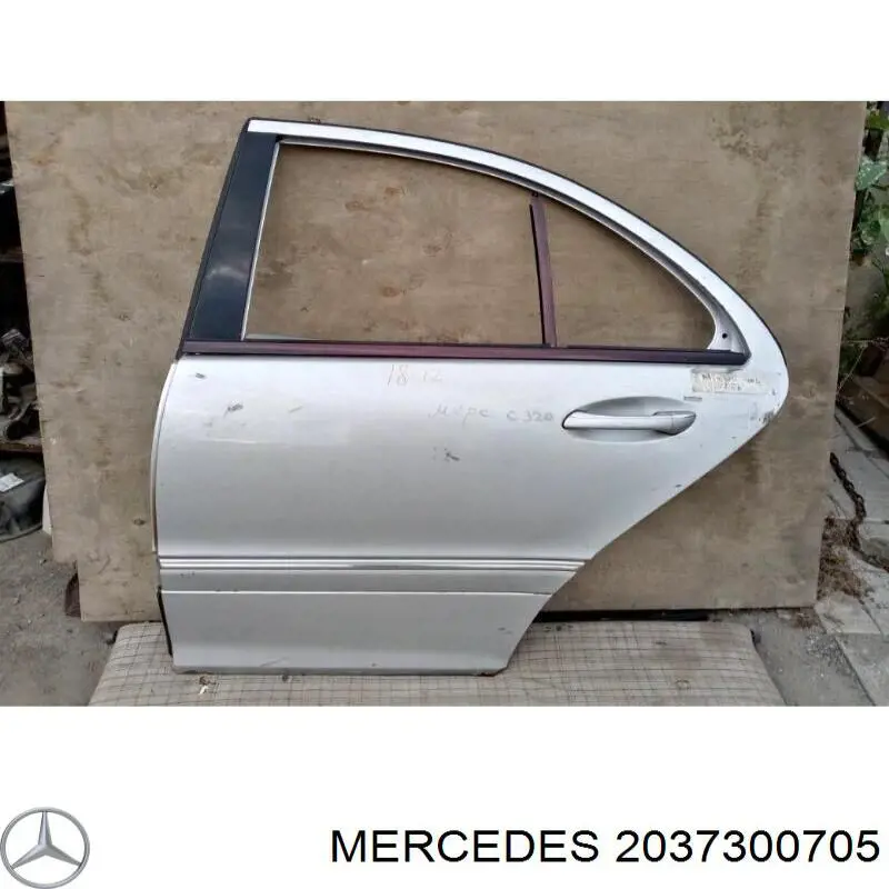 Drzwi tylne lewe Mercedes A2037300105 cena, od 200,90 USD