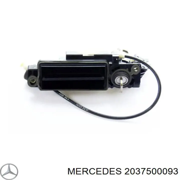2037500693 Mercedes Klamka bagażnika (drzwi 3/5 tylnych) zewnętrzna