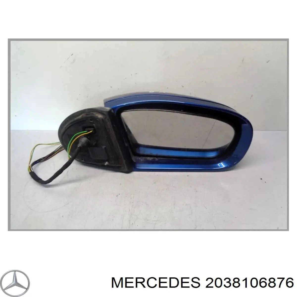 Lusterko wsteczne prawe Mercedes 2038106876 cena, od 136,85 USD