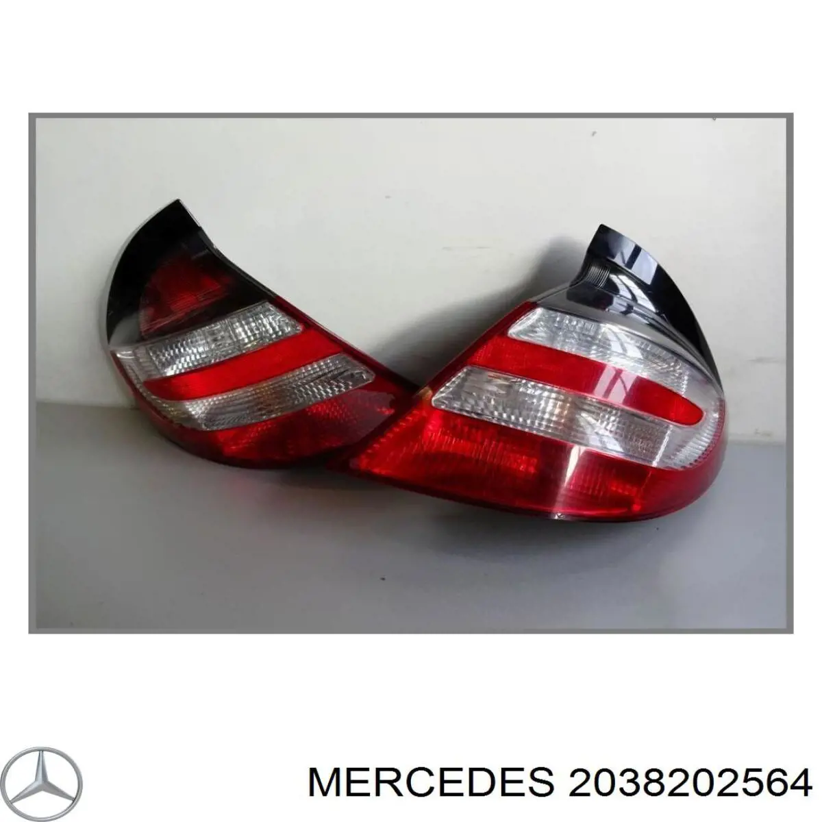 Lampa zespolona tylna lewa Mercedes 2038202564 cena, od 114,07 USD