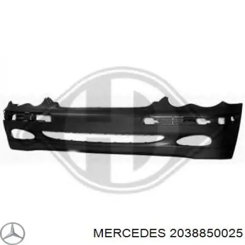 Zderzak przedni Mercedes 2038850025 cena, od 229,23 USD
