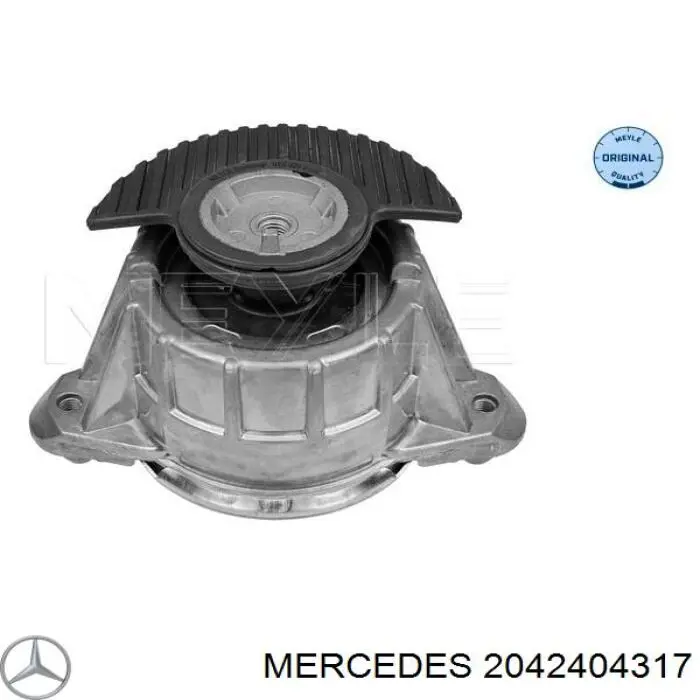 Poduszka (podpora) silnika przednia Mercedes 2042404317 cena, od 67,30 USD