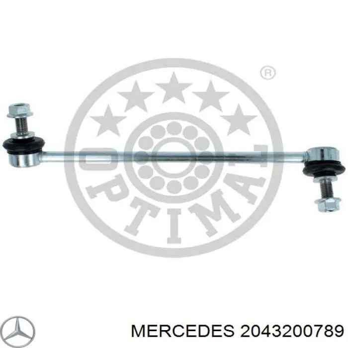 Łącznik stabilizatora przedniego lewy Mercedes 2043200789 cena, od 17,41 USD