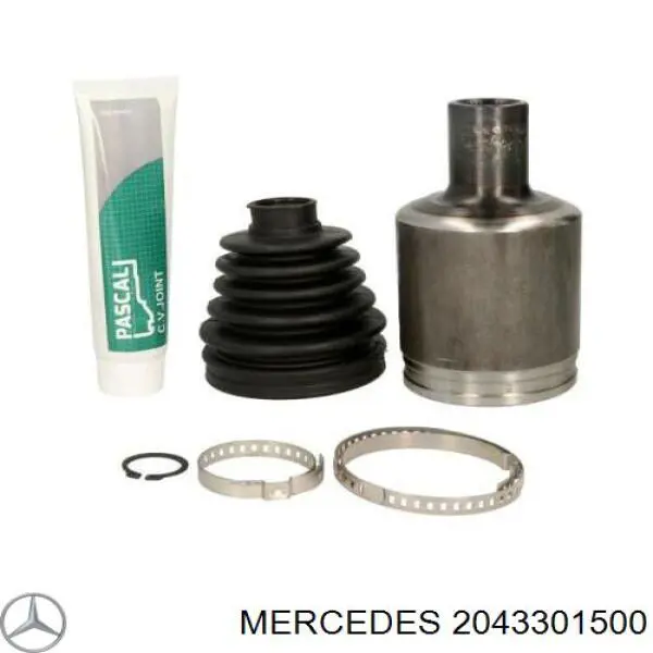 Półoś napędowa przednia lewa Mercedes 2043301500 cena, od 93,98 USD