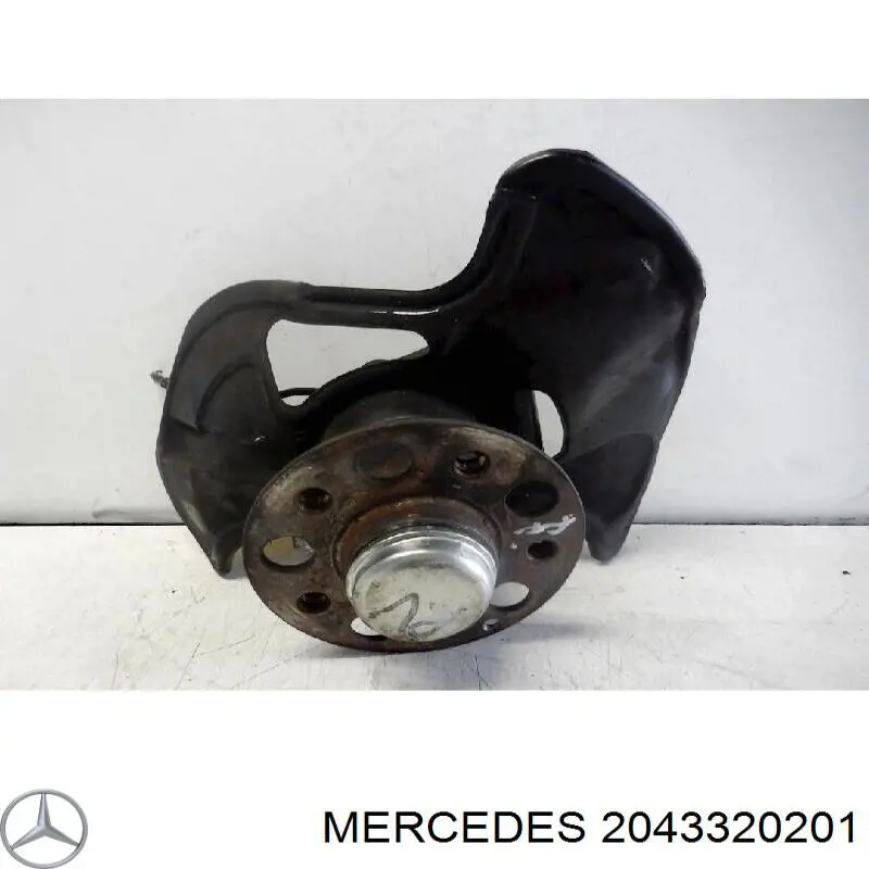 2043320201 Mercedes Czop (zwrotnica) przedni prawy