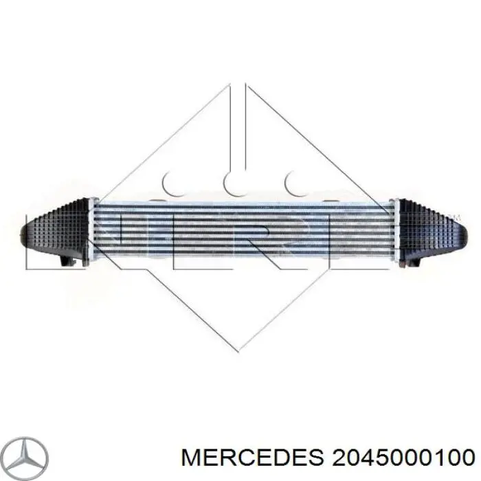 Chłodnica intercoolera Mercedes 2045000100 cena, od 115,87 USD