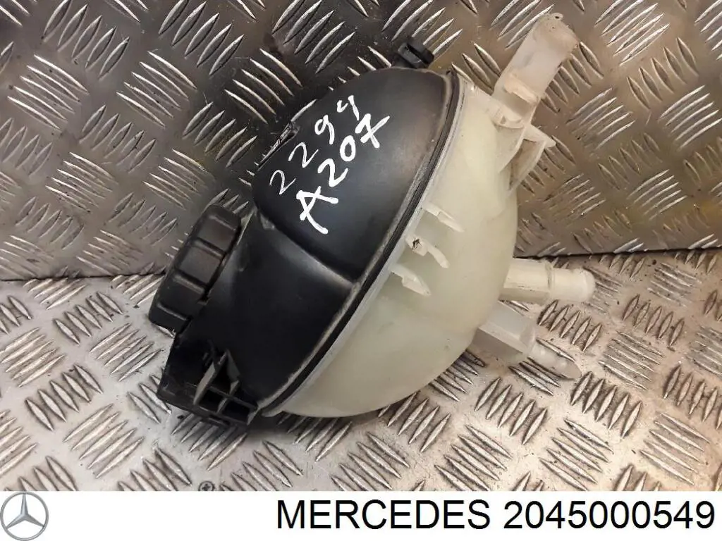 Zbiorniczek wyrównawczy układu chłodzenia Mercedes 2045000549 cena, od 36,40 USD
