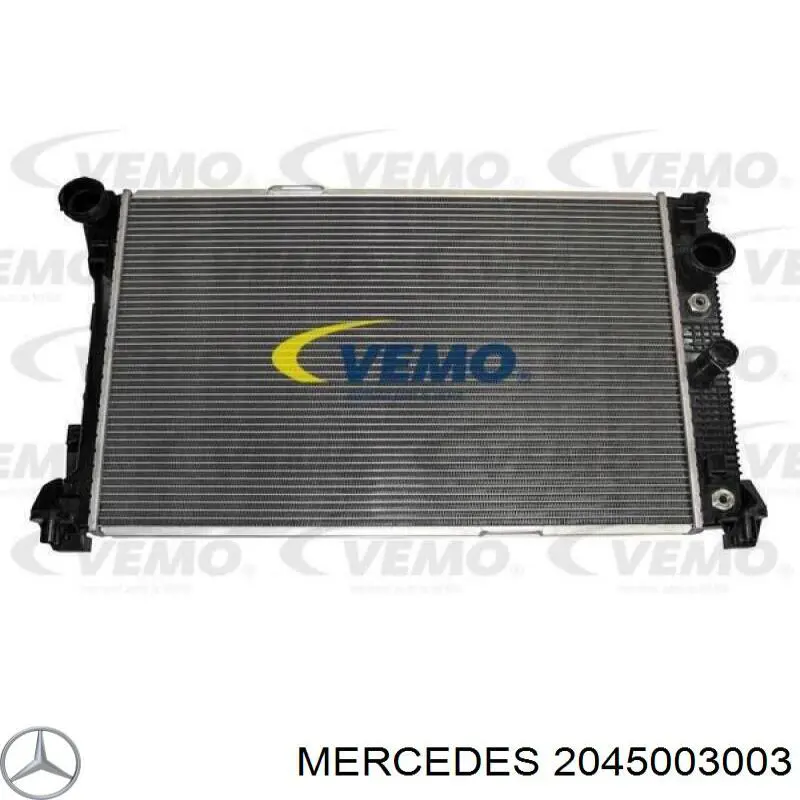 Chłodnica silnika Mercedes 2045003003 cena, od 212,50 USD