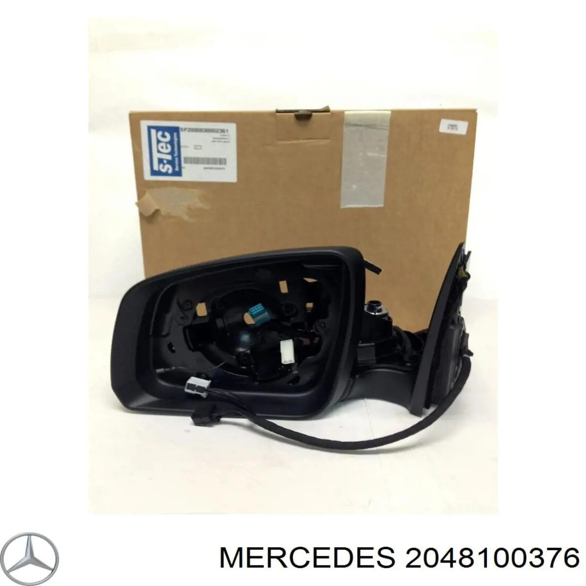 Lusterko wsteczne lewe Mercedes C sedana (W204) (2007 - 2014) cena, od 231,75 USD