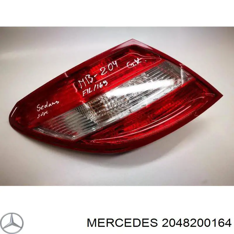 2048200164 Mercedes Lampa zespolona tylna lewa