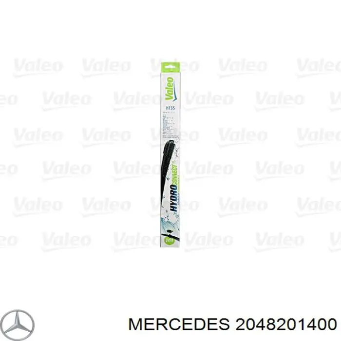 Pióro wycieraczki szyby przedniej, zestaw (2 szt.) Mercedes 2048201400