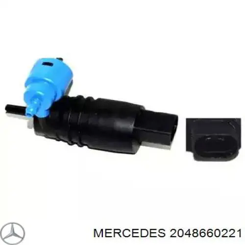 Pompka spryskiwacza szyby przedniej/tylnej Mercedes 2048660221 cena, od 12,82 USD