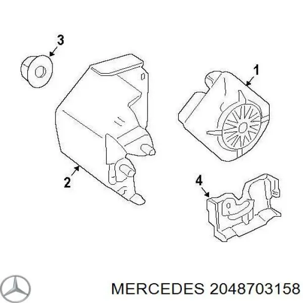 Czujnik otwierania maski Mercedes 2048703158 cena, od 30,74 USD
