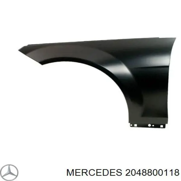 2048800118 Mercedes Błotnik przedni lewy