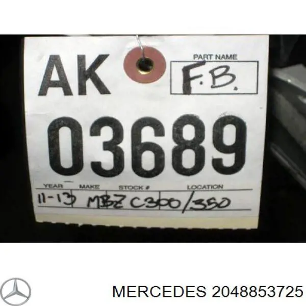 Do koszyka 2048853725 Mercedes Zderzak przedni