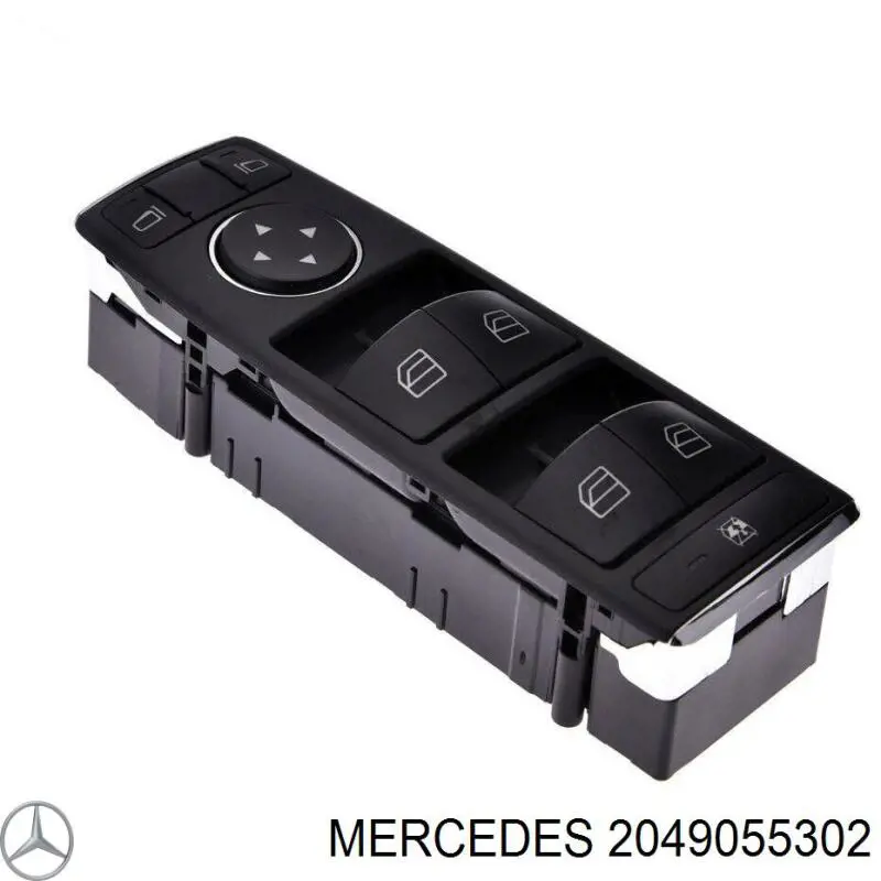 Panel przyciskowy sterowania podnośnikiem szyby przedni lewy Mercedes 2048700151 cena, od 163,31 zł