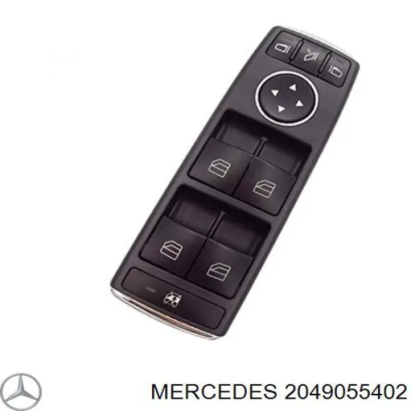 Do koszyka 21282083109107 Mercedes Panel przyciskowy sterowania podnośnikiem szyby przedni lewy