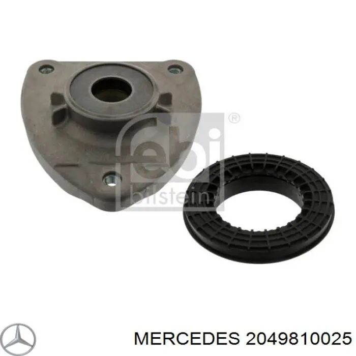 Łożysko podporowe amortyzatora przedniego Mercedes 2049810025 cena, od 15,79 USD