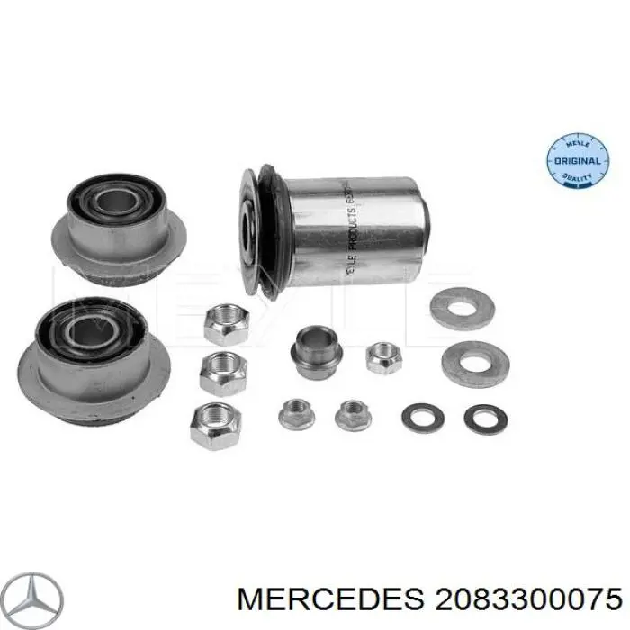 Silentblock przedniego wahacza dolnego Mercedes 2083300075 cena, od 43,91 USD