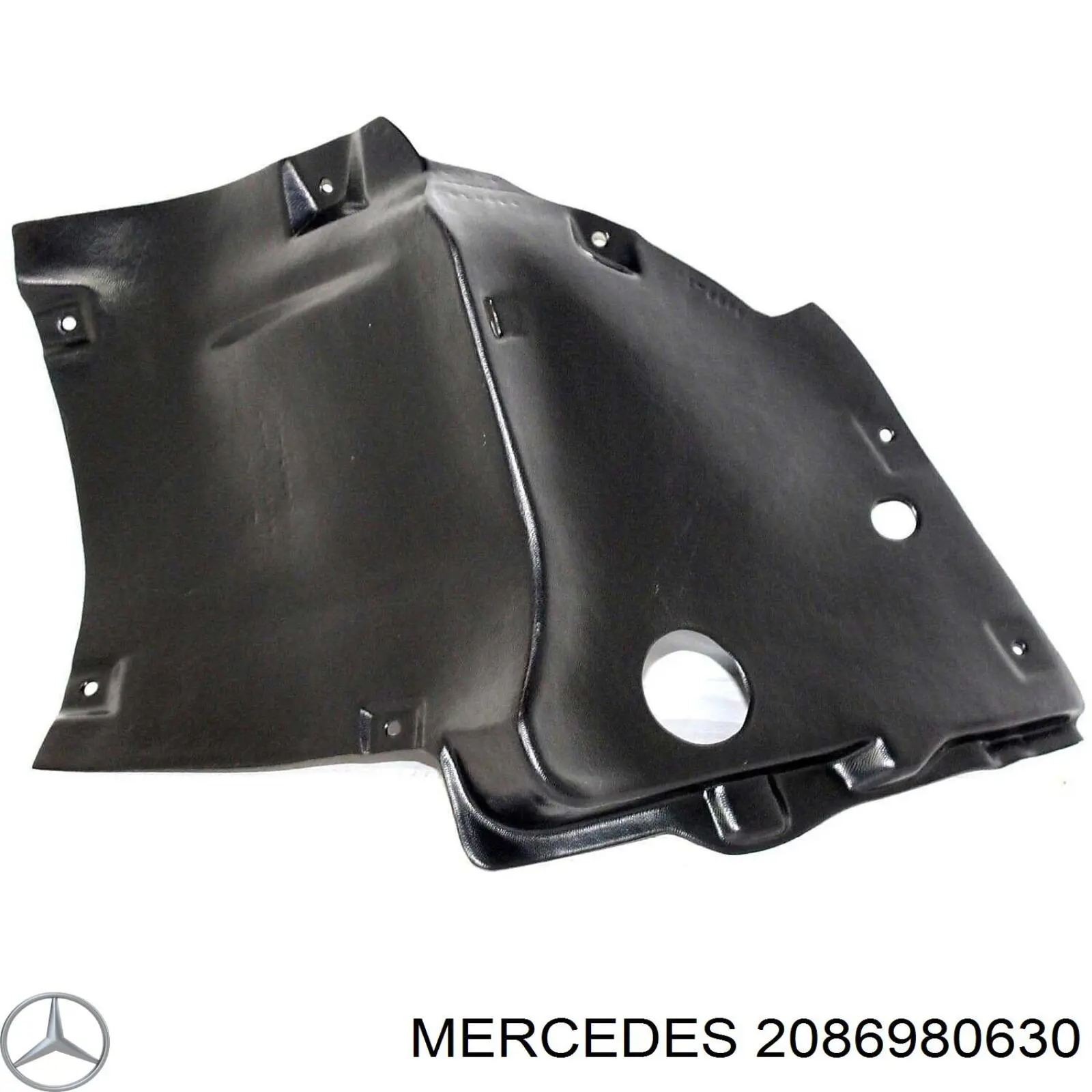 Nadkole błotnika przedniego prawe do Mercedes CLK  C208