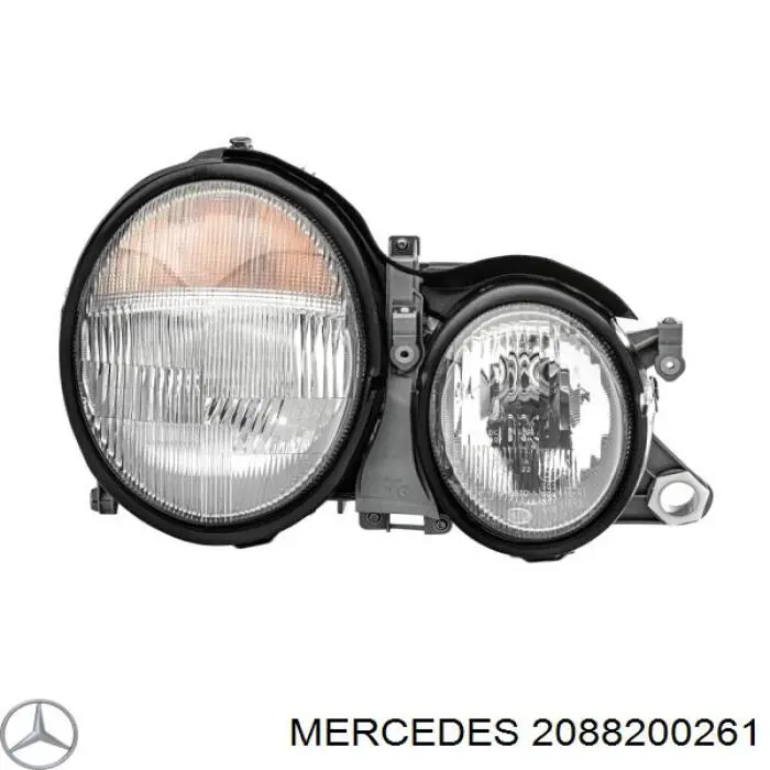 A2088200261 Mercedes reflektor prawy