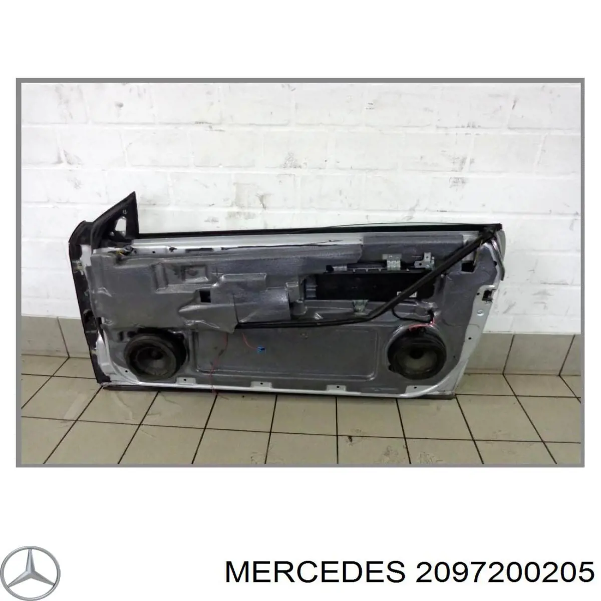 Drzwi przednie prawe Mercedes CLK 