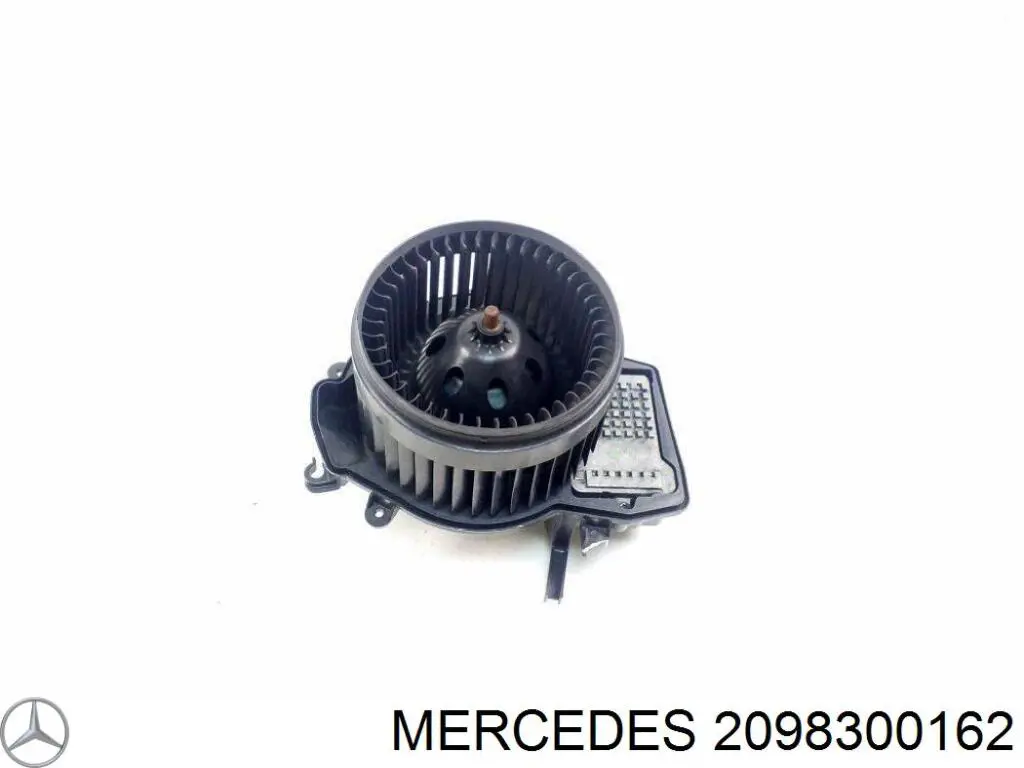 2098300162 Mercedes obudowa nagrzewnicy w komplecie