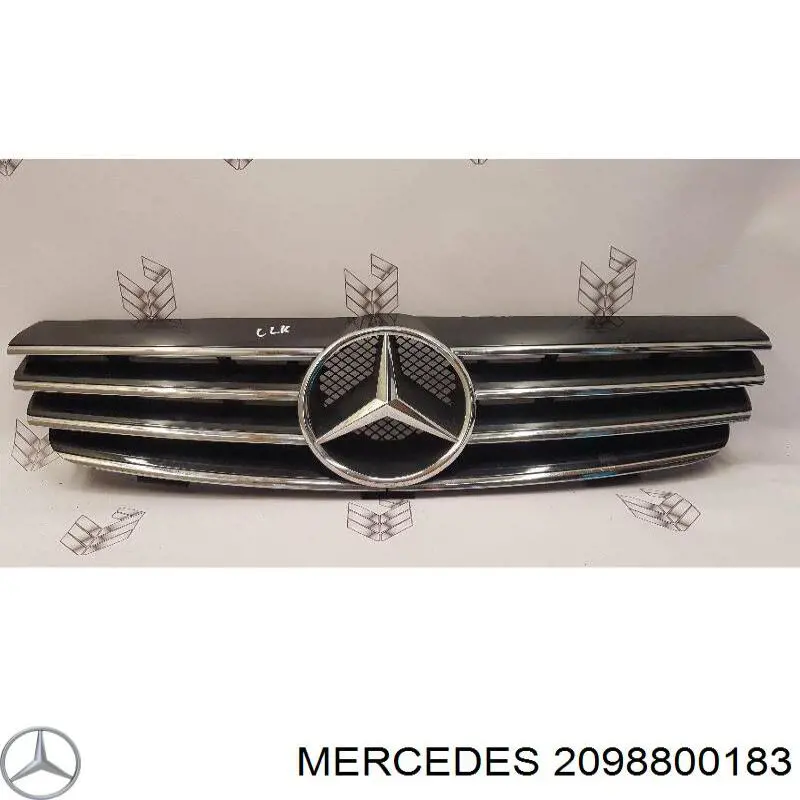  Atrapa chłodnicy Mercedes CLK 