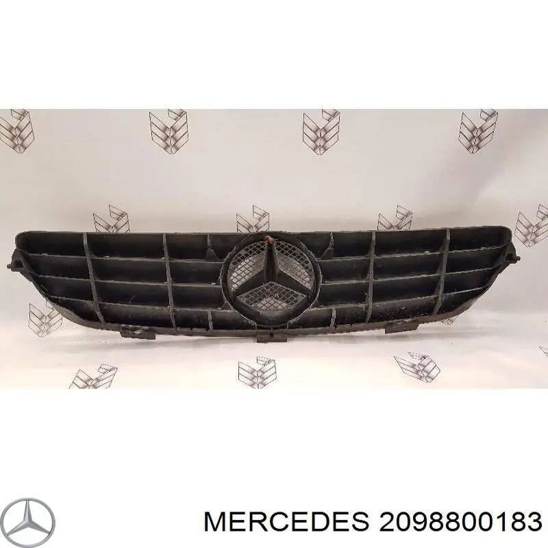 Do koszyka Atrapa chłodnicy Mercedes CLK  C209
