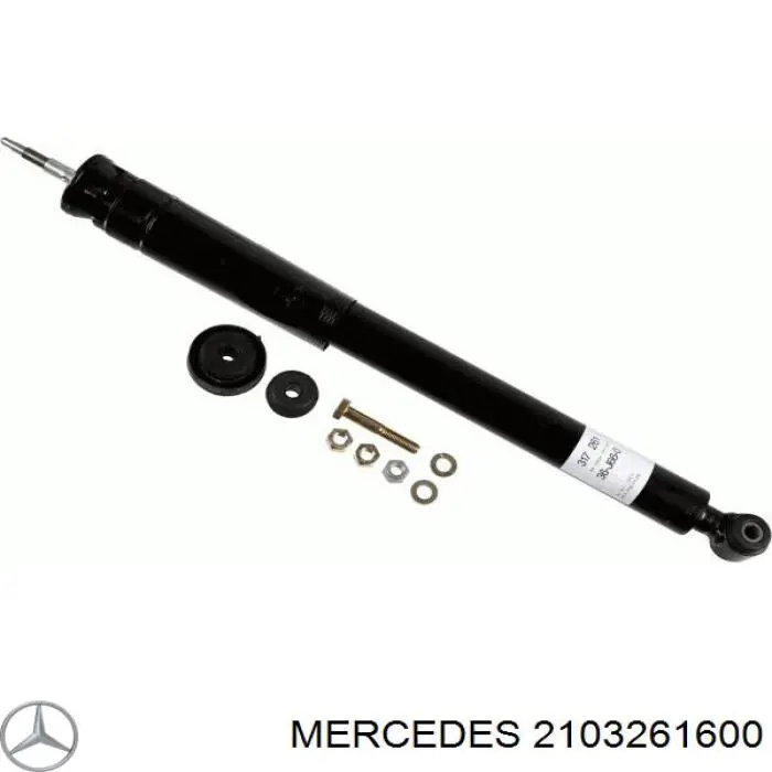 2103261600 Mercedes Amortyzator tylny