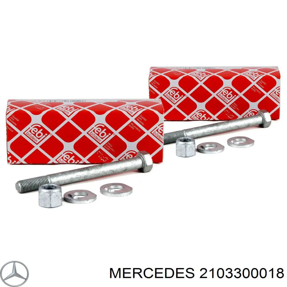 Śruba mocowania przedniego wahacza, zestaw Mercedes 2103300018 cena, od 9,75 USD