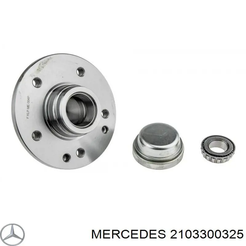 Do koszyka 2103300325 Mercedes Piasta przednia