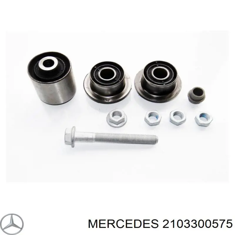 Do koszyka 2103300575 Mercedes Silentblock przedniego wahacza dolnego