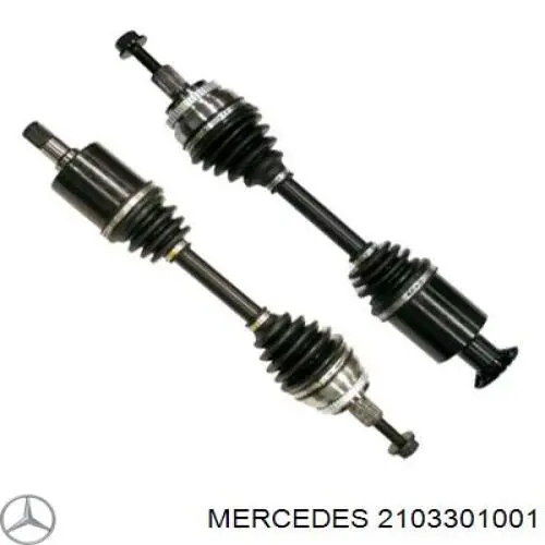 Do koszyka 2103301001 Mercedes Półoś napędowa przednia prawa