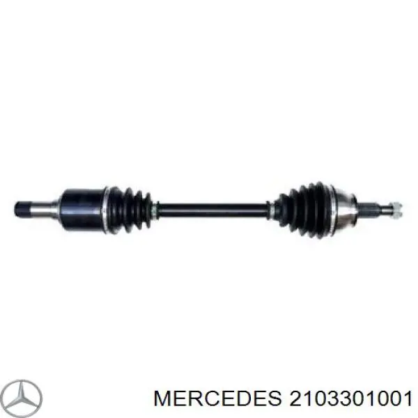 Półoś napędowa przednia prawa Mercedes 2103301001 cena, od 143,19 USD