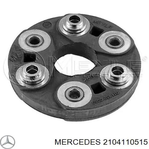 Przegub elastyczny wału przedni/tylny Mercedes 2104110515 cena, od 44,69 USD