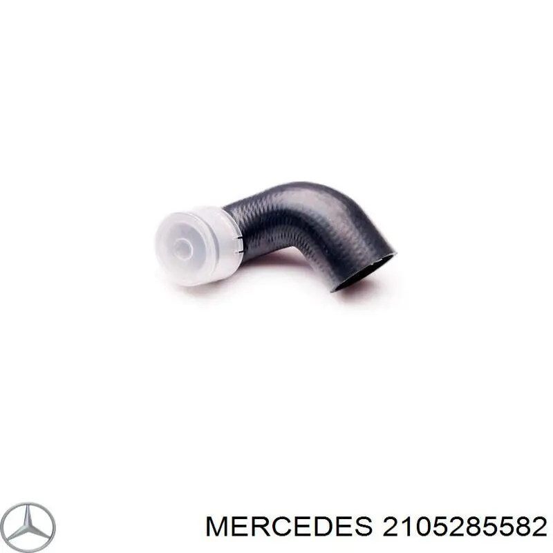 Do koszyka 2105285582 Mercedes Przewód (króciec) intercoolera