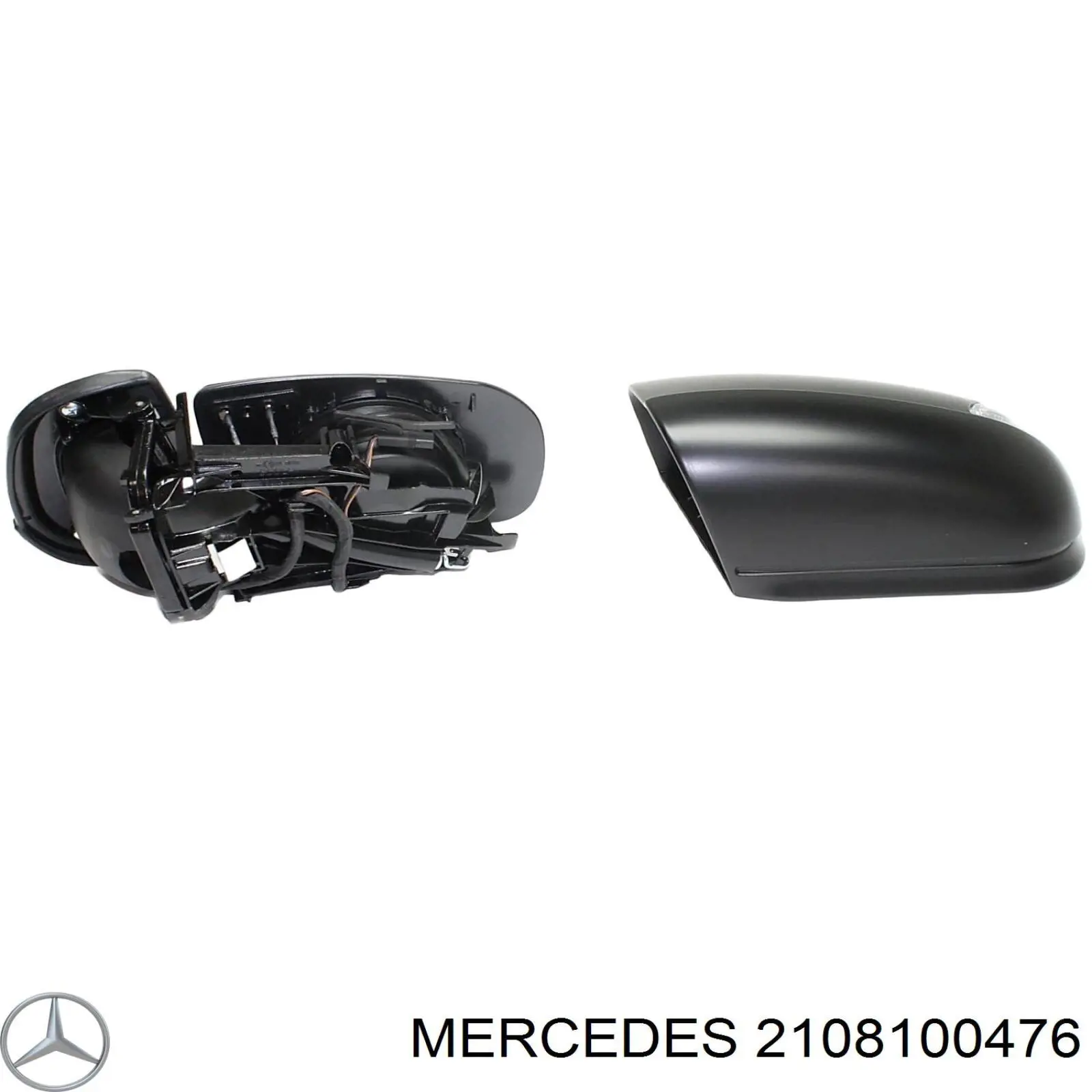 2108100476 Mercedes Lusterko wsteczne prawe