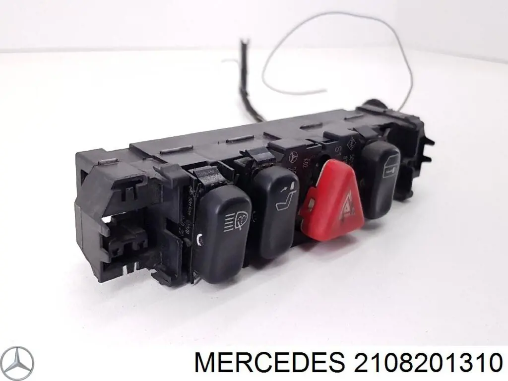 Przycisk włączania światła awaryjnego do Mercedes E  S210