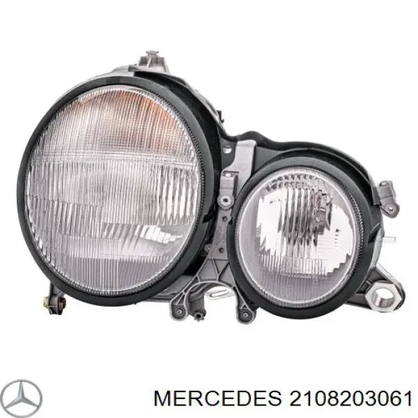 2108203061 Mercedes Reflektor prawy